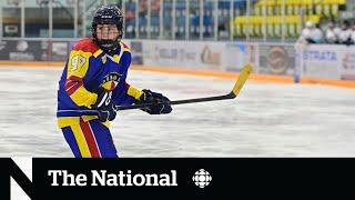 11-year-old Nunavut hockey star makes debut at 2023 Arctic Winter Games