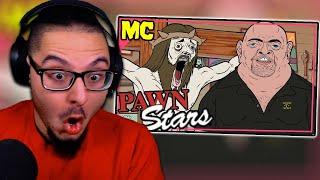 MeatCanyon - A Regrettable Pawn Stars Cartoon | REACTION