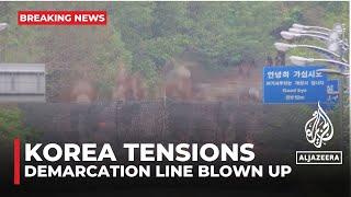 Korea tensions: South Korea fires warning shots near the demarcation line