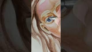 New Portrait Painting  - Pastelbynav #youtubeshorts #paintingshorts #artshorts #shorts #artists