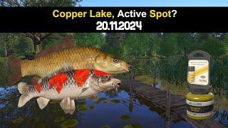 Russian Fishing 4 (RF4) Copper Lake extreme spot on increased wheater!