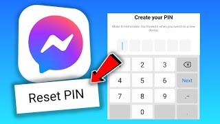 How To CREATE / RESET PIN in Messenger