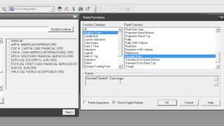 Creating Custom Formulas with MetaStock 12 - Security Data