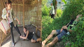 Nguyen was angry when Mai locked the door.Follow Mai as she harvests papaya...(Lý Thị Mai)