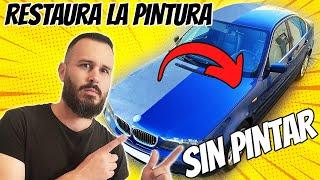 TRUCO! RESTAURA la PINTURA de tu COCHE SIN PINTAR. Pulir coche como un profesional, acabado espejo.