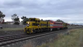 Australian Trainspotting at Airport West (Melbourne) May 2018 - Freight and Passenger Trains