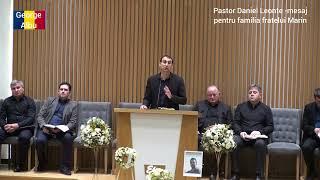 Mesajul Pastorului Daniel Leonte pentru familia îndoliată