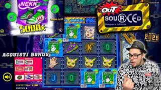 MORENO SLOT ONLINE  - Grande partita alla Nuova OUTSOURCED  con Acquisti BONUS e MAX WIN 