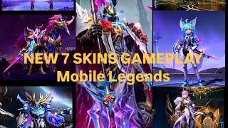 NEW 7 SKINS - ALPHA LEGEND, COLLECTOR MELISSA, COVENANT LESLEY & BENEDETTA GAMEPLAY