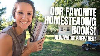 Top 6 Homesteading Books - BOOKS ARE IMPORTANT!