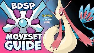 How to use MILOTIC! MILOTIC Moveset Guide! Pokemon Brilliant Diamond and Shining Pearl