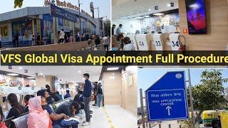 VFS Global Visa Appointment Full Procedure Explanation||क्या होता है और कैसे होता है जानिए