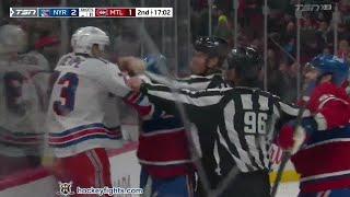 Matt Rempe vs Arber Xhekaj Jan 19, 2025