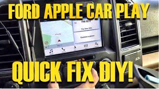 APPLE CAR PLAY NOT WORKING ON FORD RADIO FIXED FAST & EASY WORKS ON ALMOST ALL FORD MODELS F-150 ETC