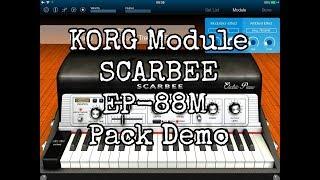 KORG Module - The SCARBEE Classic EP-88M Expansion Pack - iPad Demo