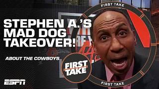 Stephen A.'s WHAT'S MAD DOG MAD ABOUT TAKEOVER!  LOSING IT over Jerry Jones & Cowboys | First Take