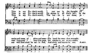 THIS IS MY FATHER'S WORLD HYMNAL #Father'sDay #toptrendingsong #music #world