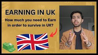 How much one need to Earn in order to Survive in London :Average Salary in UK:Basic Cost to Live:UK