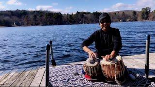 Sandeep Das - Tabla on the Lake! | Tabla Solo, Benares Gharana, Indian Classical Music