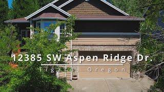 Beautiful Home in Tigard with Spacious Backyard ~ Video of 12385 SW Aspen Ridge Dr.