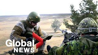 Russia-Ukraine conflict: Canadian forces in Latvia prepare amid tensions