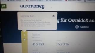 Mein Test zu Auxmoney