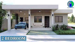 SMALL HOUSE DESIGN | SIMPLE HOUSE | 2 BEDROOM HOUSE