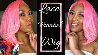 LET'S INSTALL A COTTON CANDY PINK BOB WIG | POSHLIFE HAIR