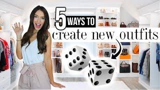 5 Ways To Create NEW OUTFITS From Your Closet!