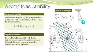 NCS - 15b - Asymptotic stability, exponential stability, local and global stability