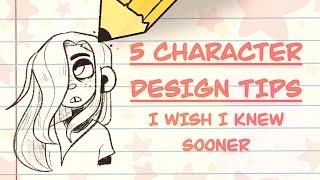 5 Character Design Tips I Wish I Knew Sooner