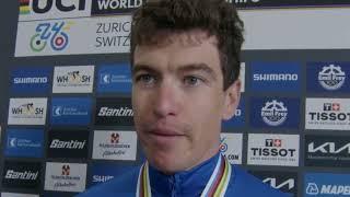 UCI World Championships Zurich 2024 - Edoardo Affini : "Amazing podium with Filippo Ganna"