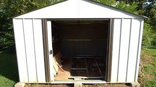 Arrow 8x10 Metal Storage Shed: Update After 4 Years