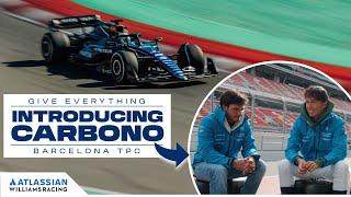 ALEX ALBON AND CARLOS SAINZ ON TRACK TOGETHER FOR THE FIRST TIME IN BARCELONA | GIVE EVERYTHING