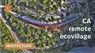 He quit all to build off-grid village, mountain-long Earthship