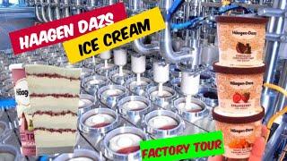 DELICIOUS HÄAGEN DAZS ICE CREAM  INSIDE THE FACTORY | MAKING MACHINES | NY TECH INSIDER