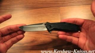 Kershaw Brawler Knife 1990 - Video Demo