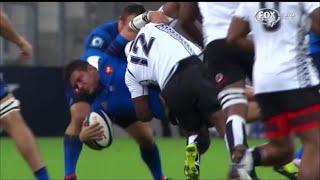 Levani Botia LEGAL dump tackle on Alexandre Menini