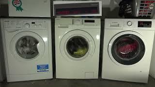 Wash Race No.401 - £20 washers : Indesit MyTime Vs John Lewis Vs Bosch / Synthetics 40'c