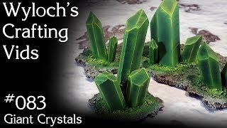 How to Make Giant Necron Crystals for Warhammer 40k