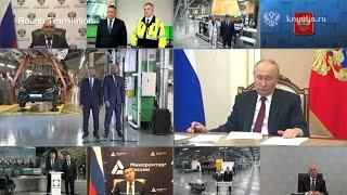 Lada Aura production has begun at AvtoVAZ - Putin Reviews