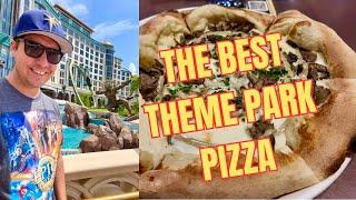 I Woke Up At Epic Universe & Found The Best Theme Park Pizza!! + Frankenstein! -Beer For Breakfast!