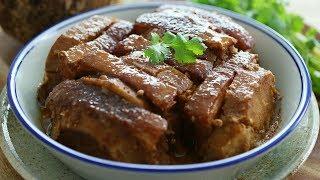 Hakka Steamed Pork Belly with Taro - 客家芋頭扣肉