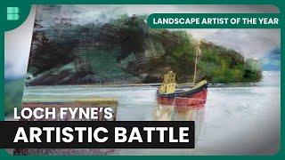 Loch Fyne Painting Challenge - Landscape Artist of the Year - S04 EP3 - Art Documentary