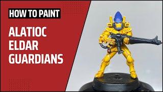 How to Paint: Iyanden Eldar Guardians