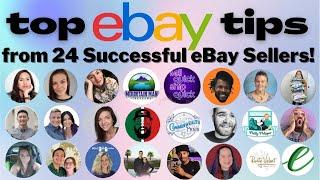 INCREASE EBAY SALES With These eBay Tips from 24 eBay Sellers! Grow Your eBay Business Today!