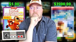 $5 NES Game vs. $2,000 NES Game... NES Platformers