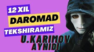 12 Daromad turi, Tekshiramiz, Umid Karimov Peramidalar Qiroli