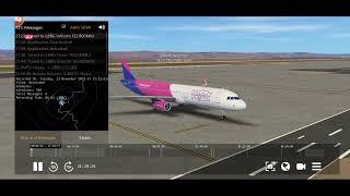 Burgas - Thessaloniki  Landing|  WizzAir A321-200 | Infinite Flight  Live  | Europe Region