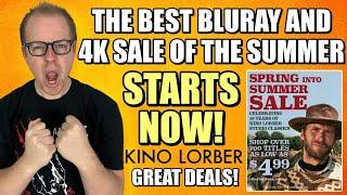 It's KINO Lorber SALE Time! | Spring Into Summer | Great DEALS On Over 700 Bluray and 4K TITLES!